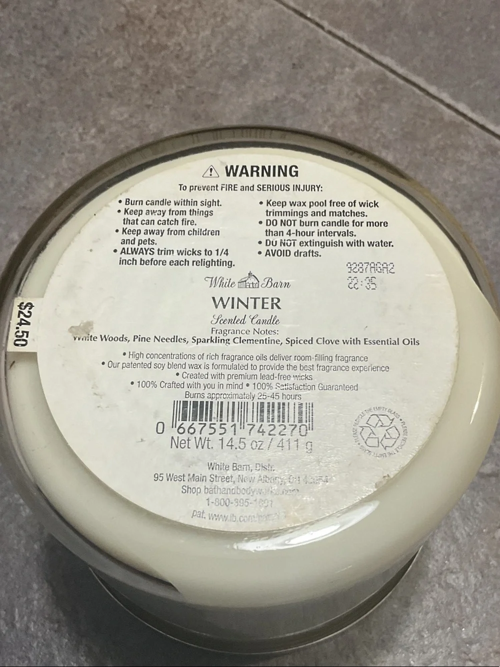 Bath & Body Works seasonal three